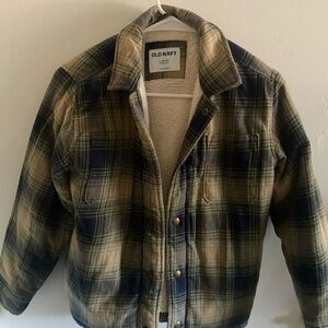 Old Navy Jacket in Blue and Hunter Green